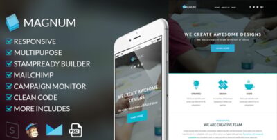 Magnum - Responsive Email Template