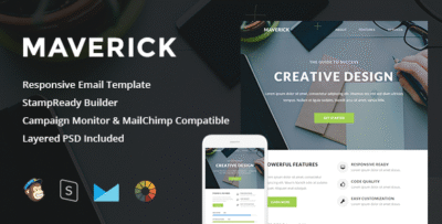 Maverick - Responsive Email + StampReady Builder