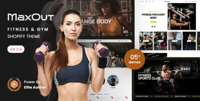 MaxOut - Fitness & Gym Shopify 2.0 Theme