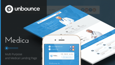 Medica - Unbounce Medical Landing Page