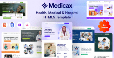 Medicax - Health, Medical & Hospital HTML Template