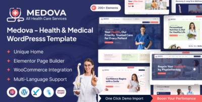 Medova - Health & Medical WordPress Theme