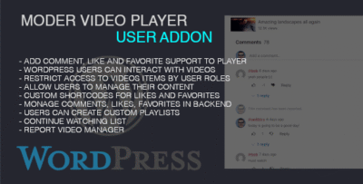 Modern Video Player User AddOn