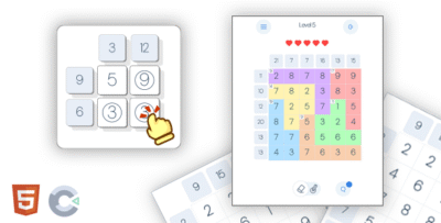Number Sum - HTML5 Game - Construct 3