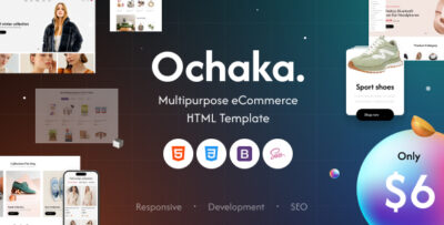 Ochaka. | Multipurpose eCommerce HTML5 Template