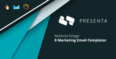 Presenta Marketing Email-Template + EmailBuilder