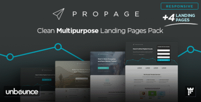 ProPage - Multipurpose Unbounce Template