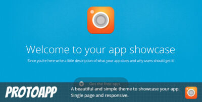 ProtoApp - Responsive Single Page App Showcase