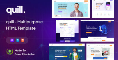 Quill - Multipurpose HTML Template