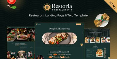 Restoria - Restaurant HTML Template