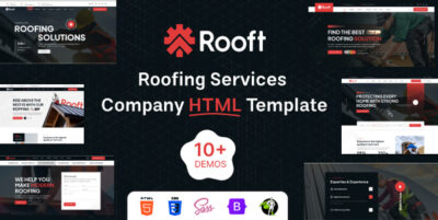 Rooft - Roofing Services & Contractor HTML Template
