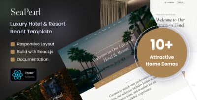 SeaPearl - Luxury Hotel & Resort React Template