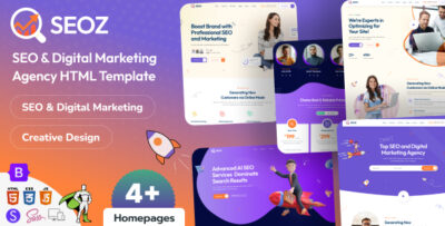 SEOZ - SEO & Digital Marketing Agency HTML Template