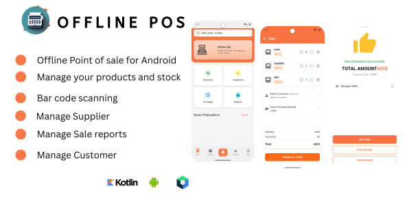Smart Offline POS & Inventory Android Smart Offline POS & Inventory Android