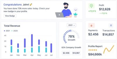 Sneat – Responsive Bootstrap 5 HTML5 Admin Template