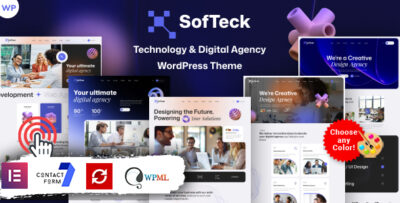 Softeck - Technology & Digital Agency WordPress Theme