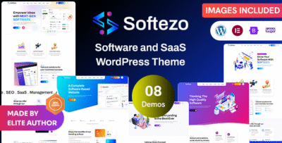 Softezo - Software & SaaS Startup WordPress Theme