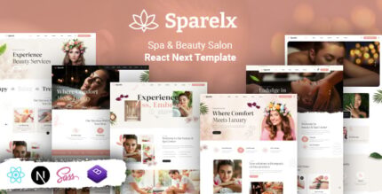 Sparelax - Spa & Beauty React Next Template