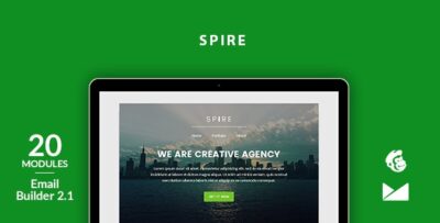 Spire Email Template + Online Emailbuilder 2.1