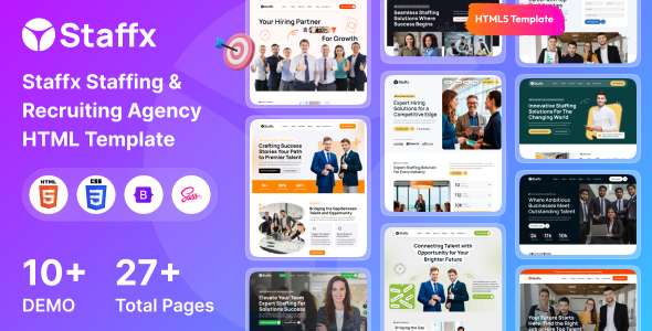 Staffx - Staffing & Recruiting Agency HTML Template Staffx - Staffing & Recruiting Agency HTML Template