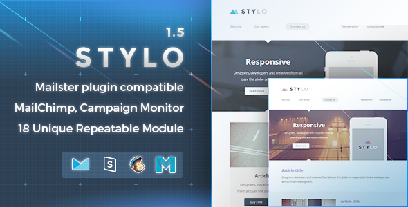 Stylo - Responsive Email Template Stylo - Responsive Email Template