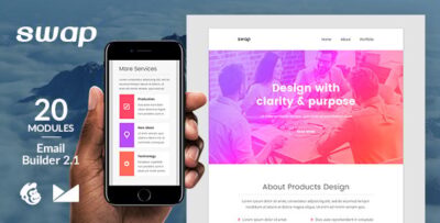 Swap Email Template + Online Emailbuilder 2.1