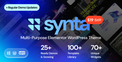 Synta - Multipurpose WordPress Theme