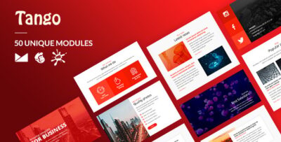 Tango Email-Template + Online Builder