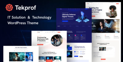 Tekprof - IT Solution & Technology WordPress Theme