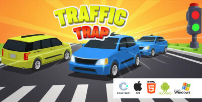 Traffic Trap Game - Puzzle Game - HTML5, Android, iOS & Windows | Construct 3