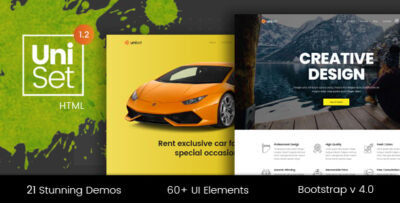 UniSet - Premium Multi-Concept Landing Pages Pack