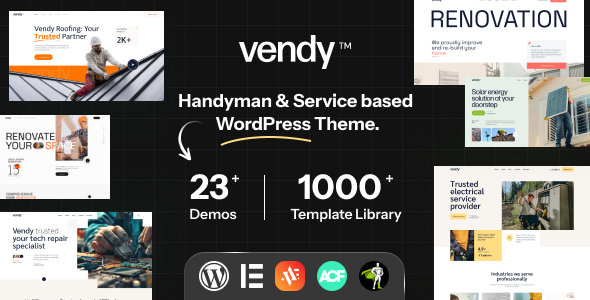 Vendy | Service Elementor Theme for Small Business Vendy | Service Elementor Theme for Small Business