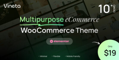 Vineta - Multipurpose WooCommerce WordPress Theme