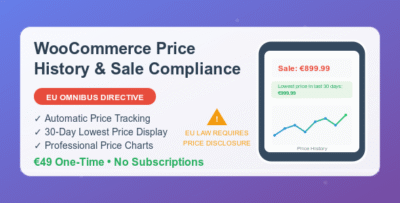 WooCommerce Price History & Sale Compliance
