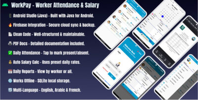WorkPay - Worker Attendance & Salary App