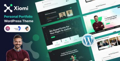 Xiomi - Personal Portfolio WordPress Theme