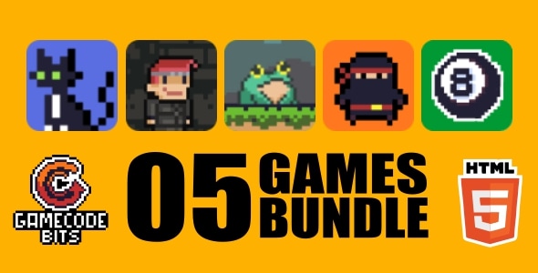 5 Games Bundle - HTML5 Games 5 Games Bundle - HTML5 Games