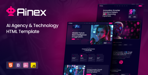 Ainex - AI Agency & Technology HTML Template Ainex - AI Agency & Technology HTML Template