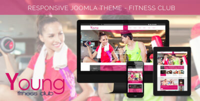 Young Age - Spa & Fitness Joomla Template