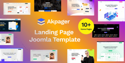Akpager - Joomla 5 Multipurpose Landing Page Template