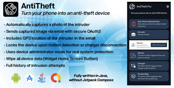Antitheft – Intelligent Protection System for Android Antitheft – Intelligent Protection System for Android
