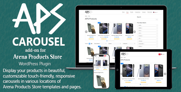 APS Carousel - add-on Arena Products Store - WordPress Plugin APS Carousel - add-on Arena Products Store - WordPress Plugin