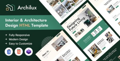Archilux | Interior & Architecture HTML Template