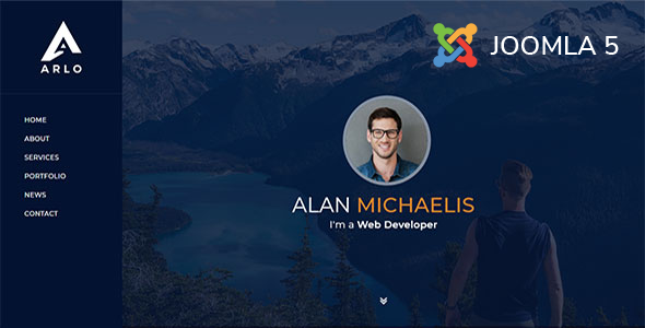 Arlo - Joomla 5 Personal / Portfolio / Resume Website Template Arlo - Joomla 5 Personal / Portfolio / Resume Website Template