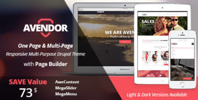 AVENDOR - Responsive Multi-purpose Drupal Theme
