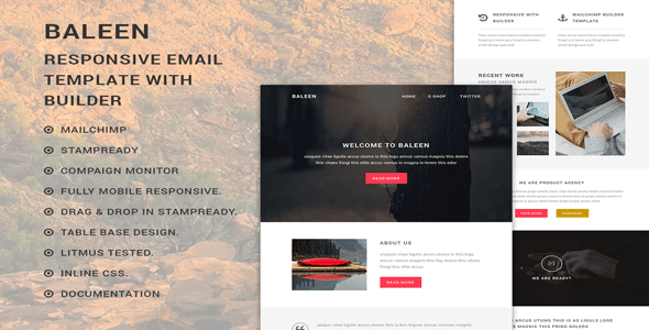 baleen - Responsive Multipurpose Email template with Stampready builder baleen - Responsive Multipurpose Email template with Stampready builder