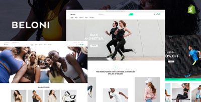 Beloni - Workout Wear Shopify Theme OS 2.0