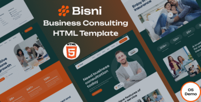 Bisni - Business Consulting HTML Template