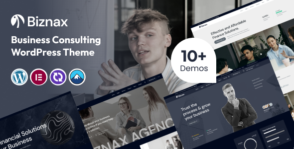 Biznax - Business Consulting WordPress Theme Biznax - Business Consulting WordPress Theme