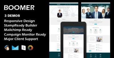 BOOMER - Multipurpose Responsive Email Template